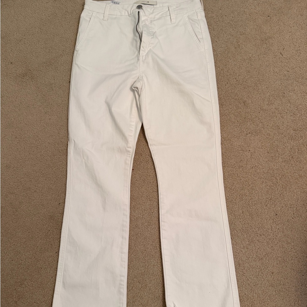 Joe's Jeans Straight Leg Jeans in White
